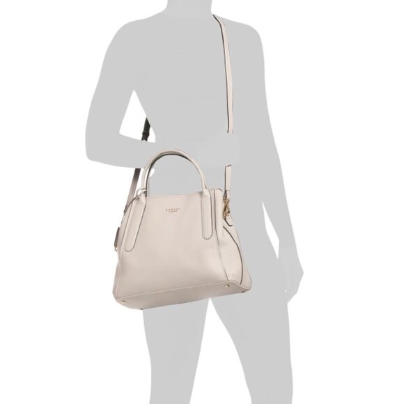 RADLEY LONDON Chalk Leather Baylis Road 2.0 Medium Multiway Satchel - Picture 2 of 2